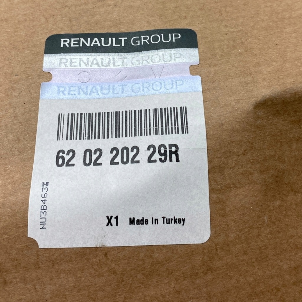 фото №16, Новий оригінальний номер бампер перед renault clio v 620228351r