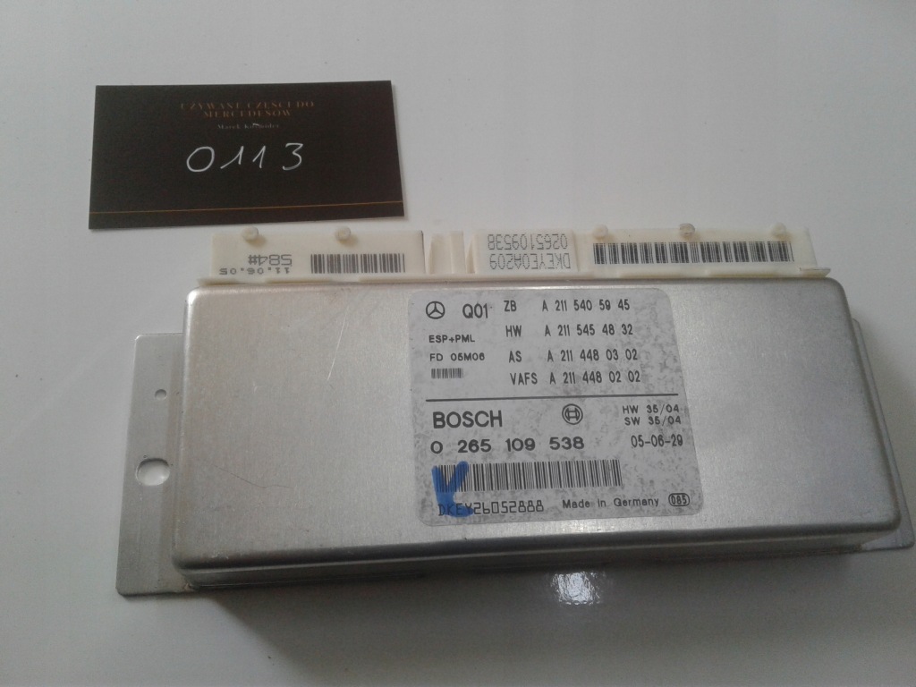 Купить Блок управления модуль esp w 211 nr 2115405945