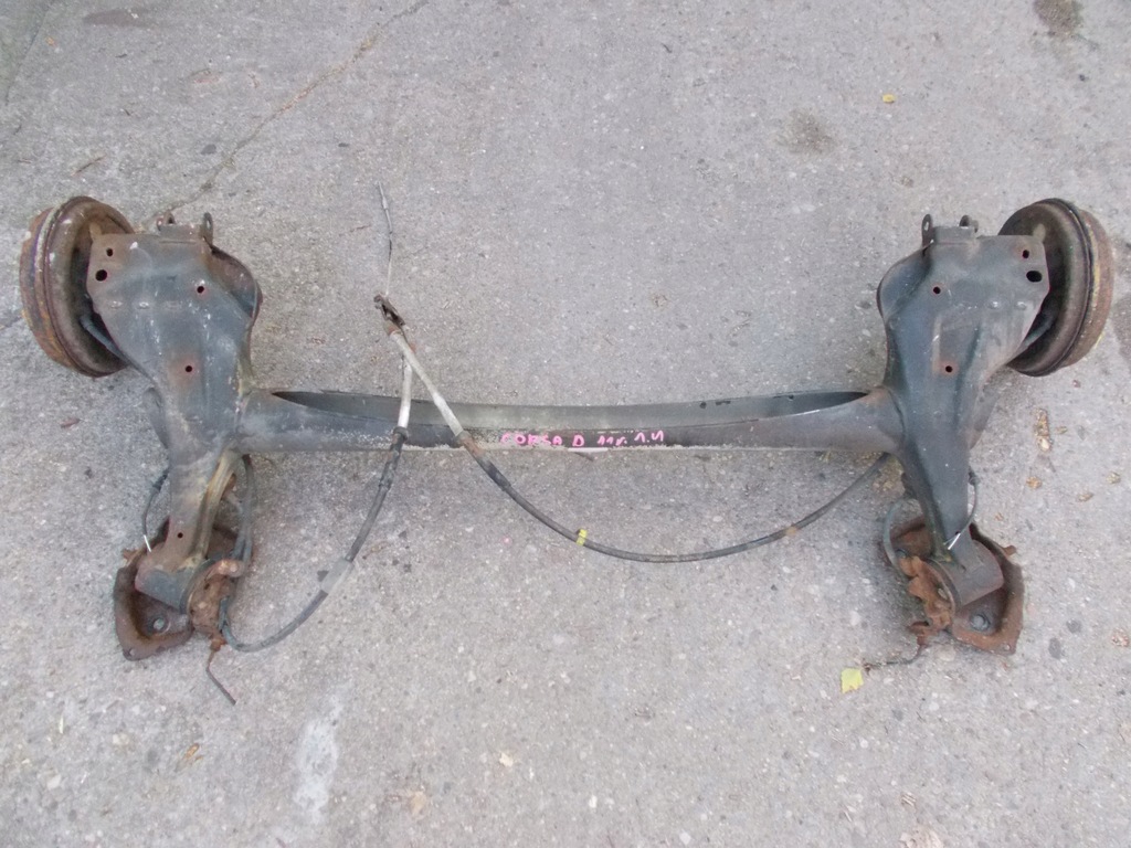 фото №1, Opel corsa d 1.4 11r балка подвеска задняя