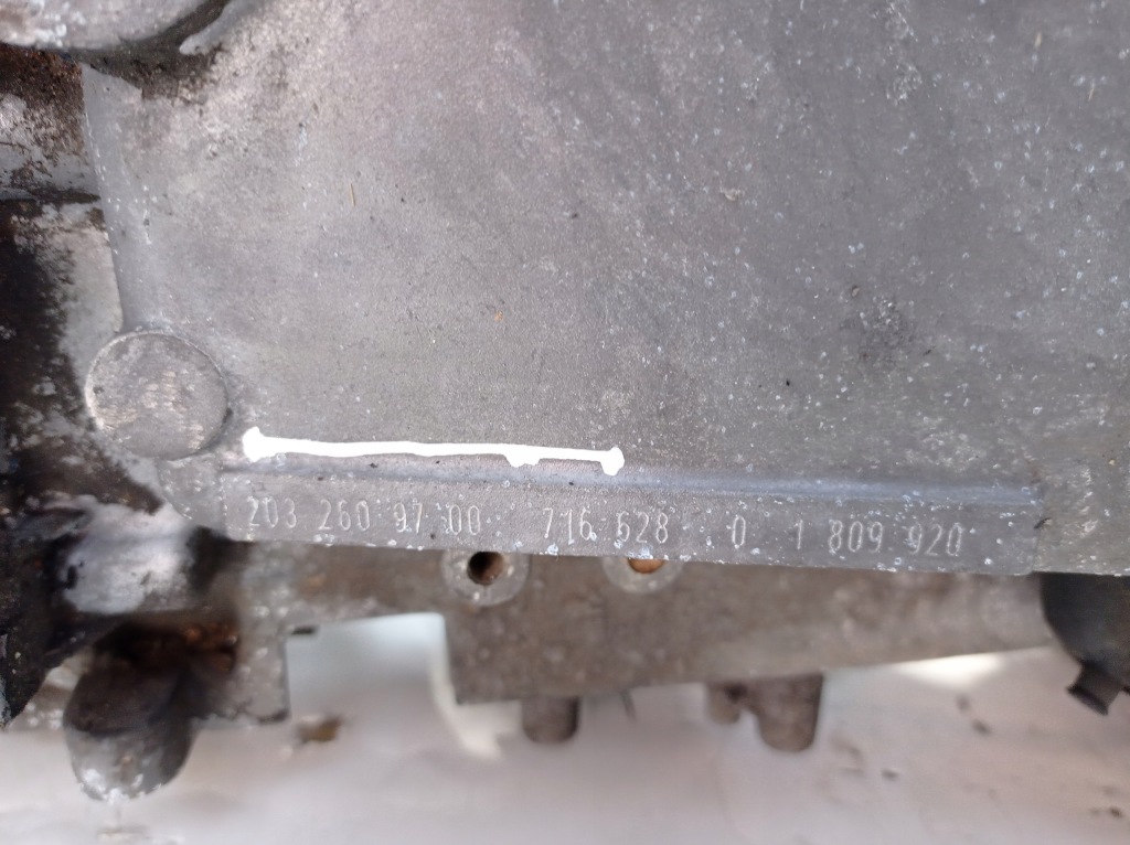 фото №7, Коробка передач передач mercedes w203 1.8 2032609700