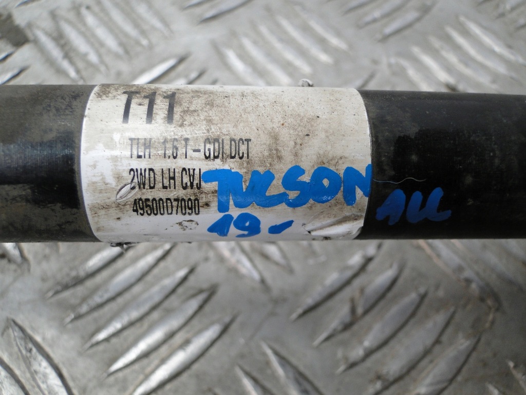 фото №3, Hyundai tucson ii lift 19r 1.6 t-gdi приводной вал 2wd