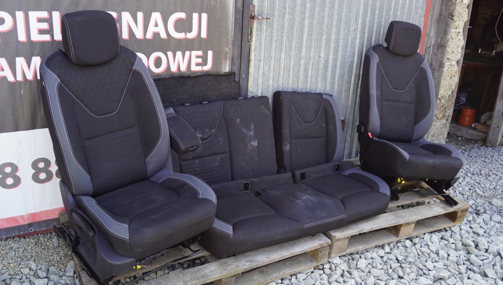 фото №3, Renault clio iv заднее сиденье сиденья комплект