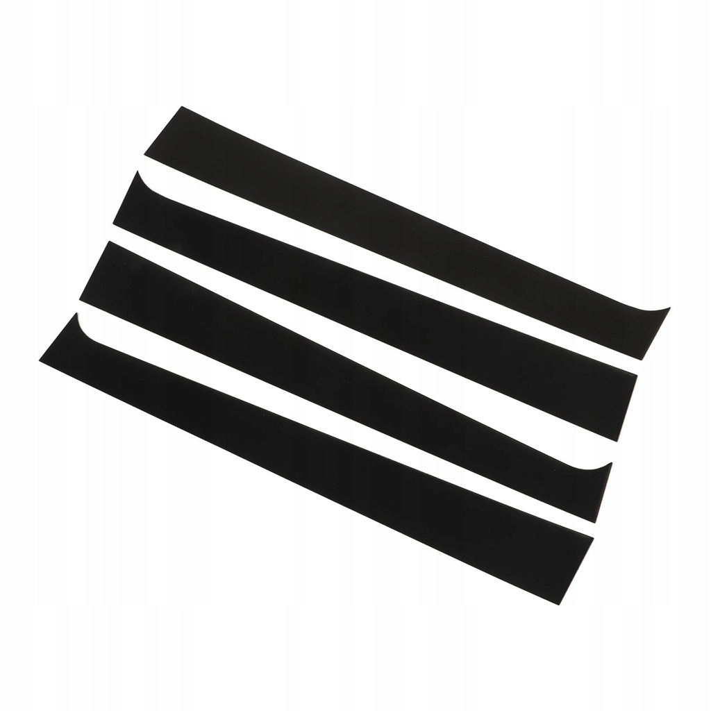 фото №8, 4 szt. чорні стійки słupkowe оббивка двері стійки b стійки дверні оздоблення вікно автомобіля вікно