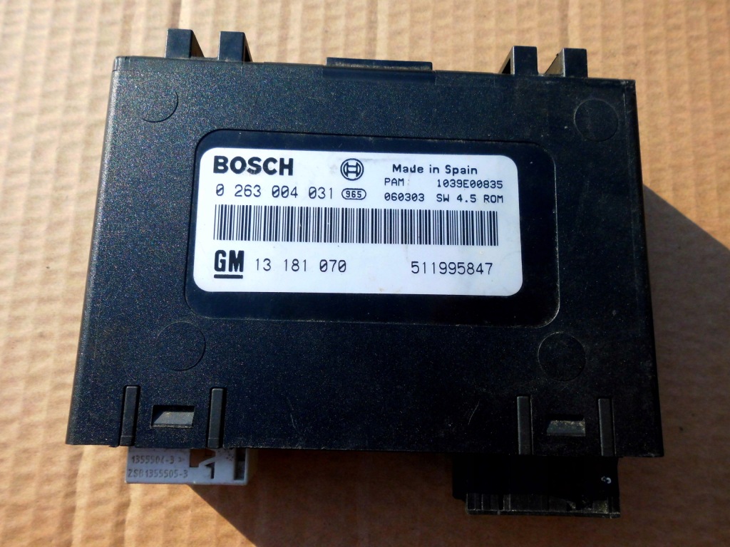 фото №1, Opel zafira b модуль pdc 13181070 0263004031