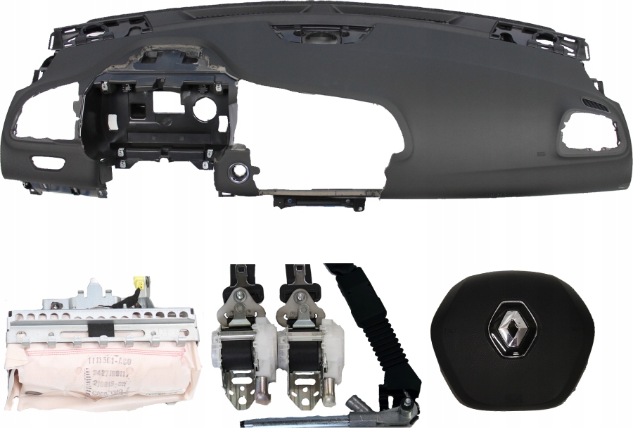 фото №1, Приборная панель консоль подушка безопасности ремни renault kadjar