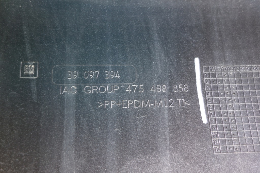 фото №5, Спойлер накладка бампера задняя opel crossland x