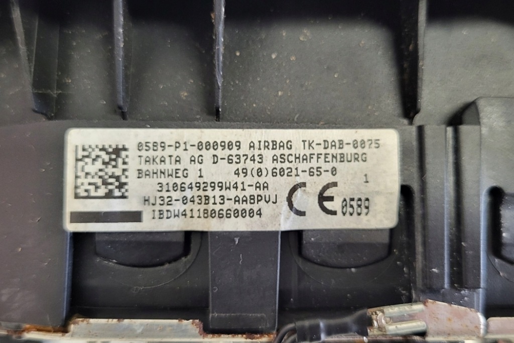 фото №7, Подушка безпеки водія land rover discovery sport l550 0589p1000909 бензиновий