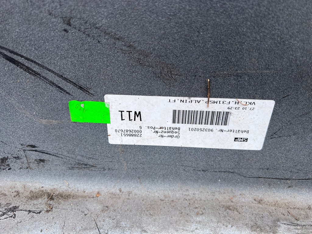 фото №14, Бампер задняя задний bmw 3 f31 m набор цвет a300