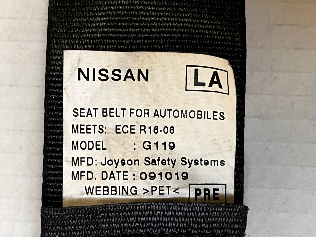 фото №8, Pas безопасности левый перед nissan qashqai ii j11 13-