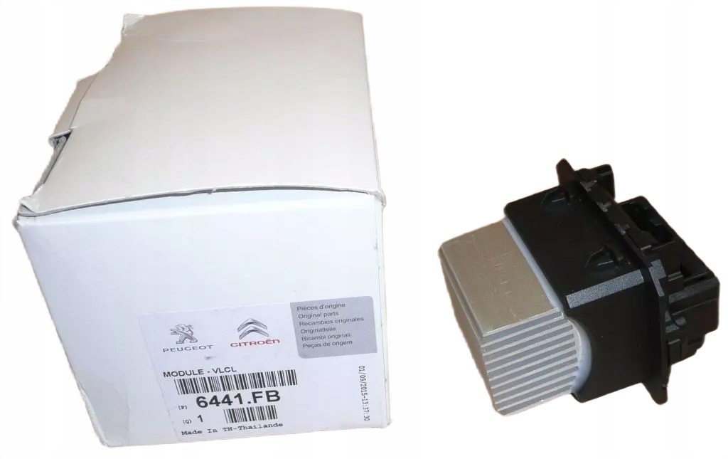 фото №1, Резистор вентилятор новий оригінал 6441fb citroen