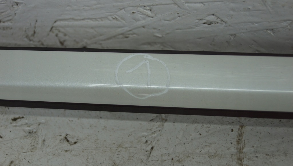 фото №6, Молдинг стекло левая peugeot 3008 i белый перламутр