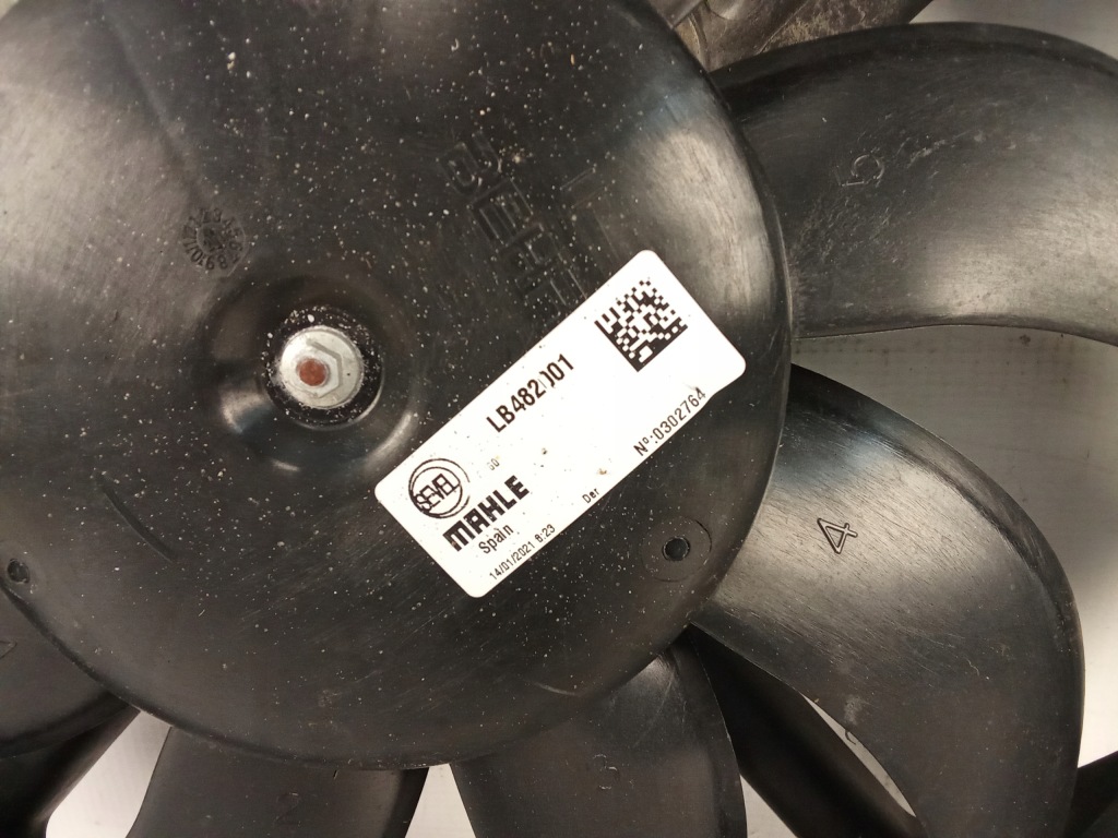 Ducato 3 рестайлінг  boxer jumper вентилятор радіатора 2014- Зі Шроту