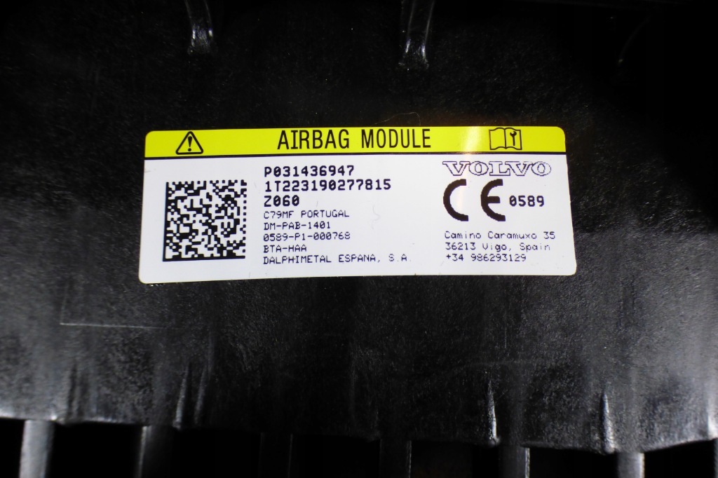 Подушка подушка безопасности пассажира 31436947 оригинал stbdb volvo xc60 2 в Украине