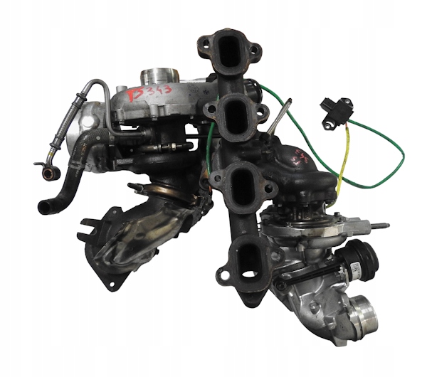 фото №1, Ts343 турбонагнітач renault master 2.3 biturbo