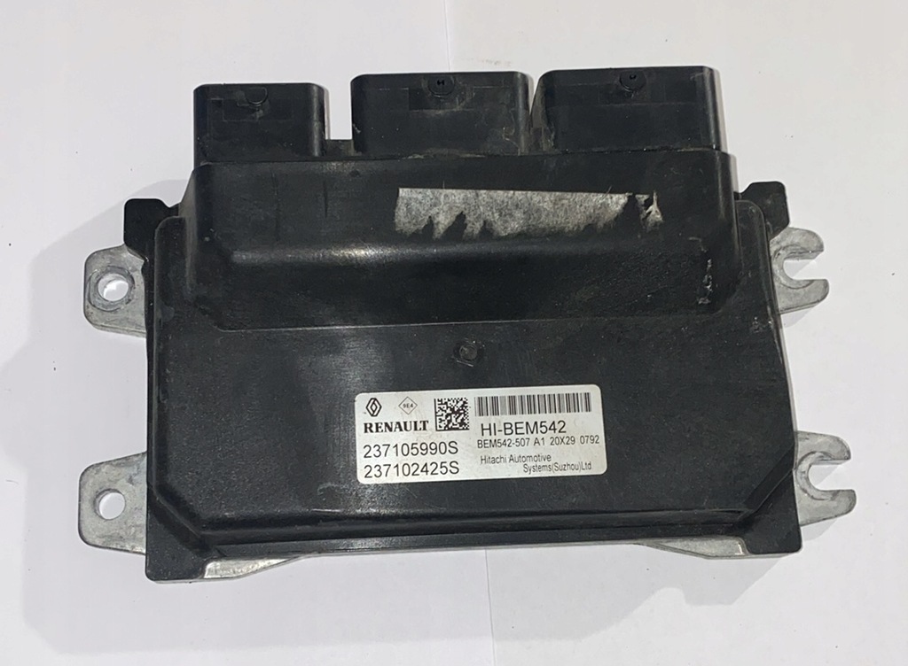 фото №1, Бортовой компьютер блок управления renault 237105990s
