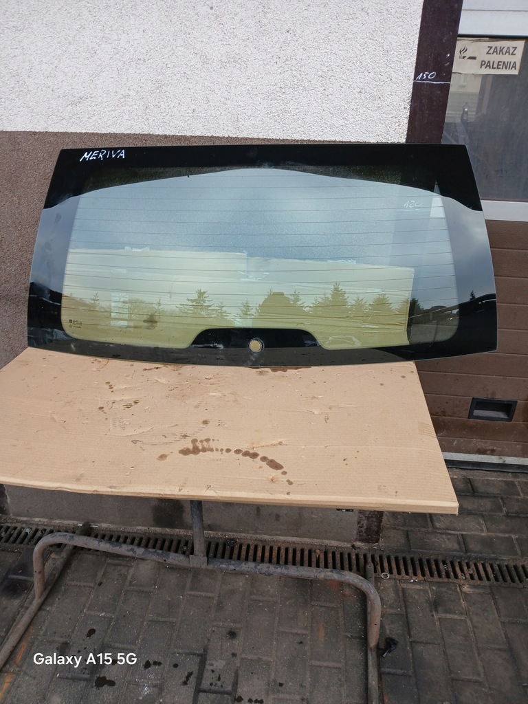 фото №1, Стекло задняя w крышка оригинал opel meriva i a