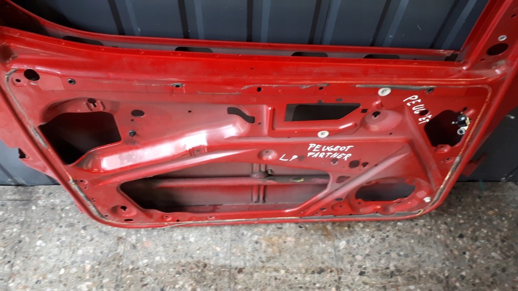 фото №12, Дверь левый перед peugeot partner i