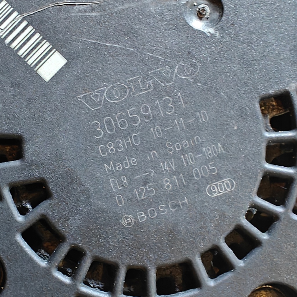 фото №7, Volvo xc60 2.4 d5 генератор 30659131