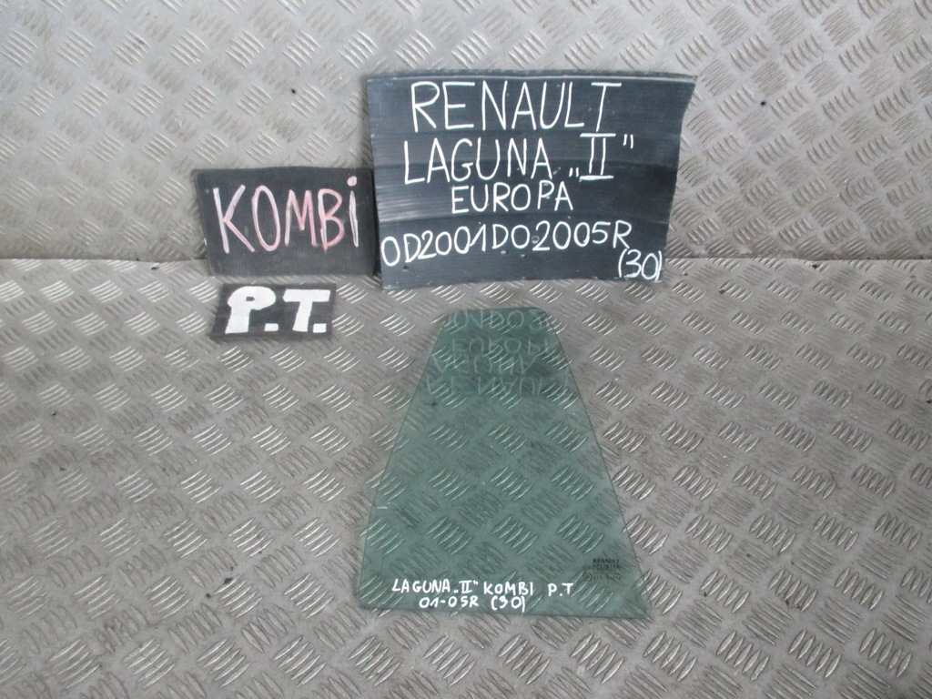 фото №4, Скло двері правий задня renault laguna ii 01-05r