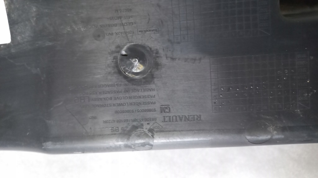 фото №14, Trafic iii vivaro b talento бардачок панели консоли пассажира