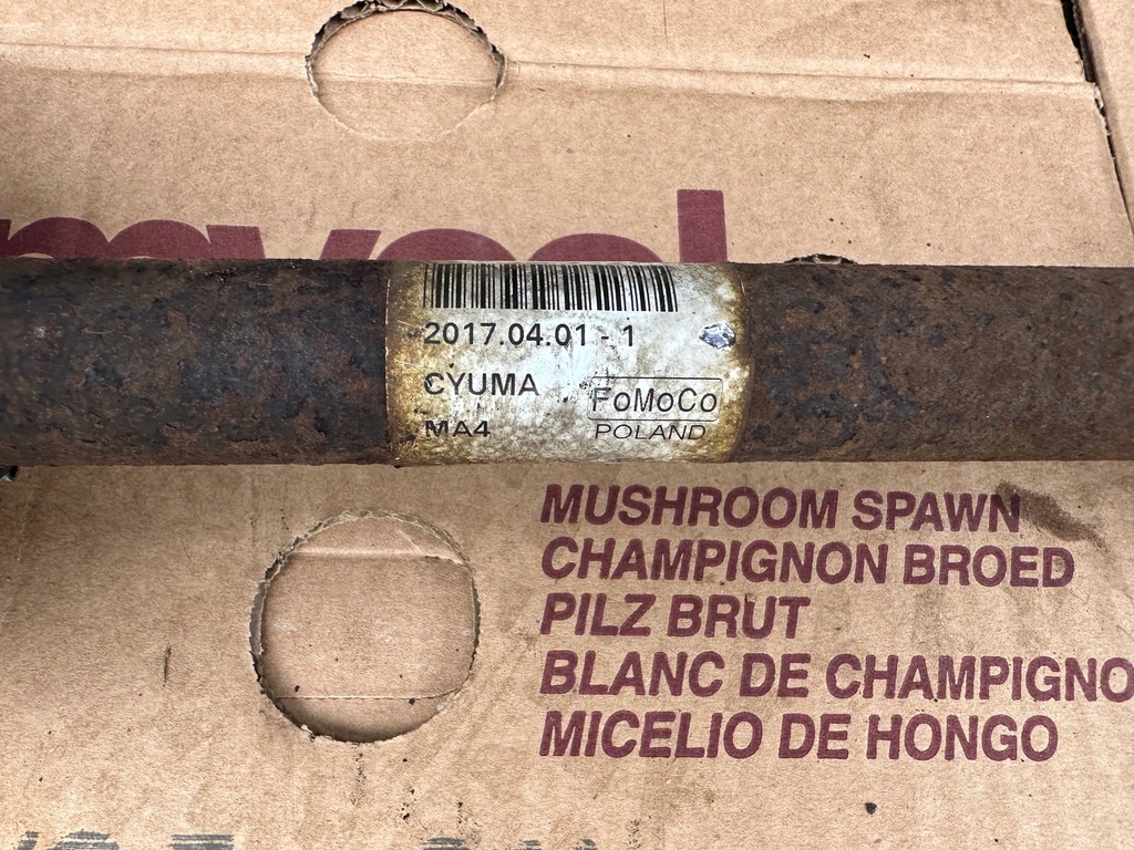 фото №6, Ford b-max 1.0 приводной вал правая длинная 17r 51tyś km!! cv17-3b436-bd