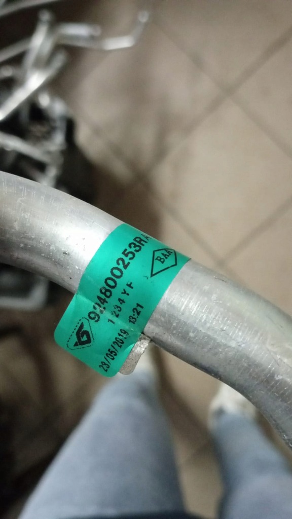 фото №4, Шланг кондиціонера renault clio v renault captur ii 924800253r