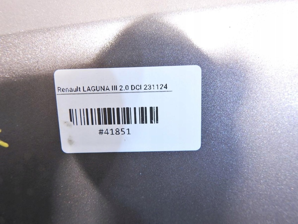 фото №7, Капот teknd renault laguna iii