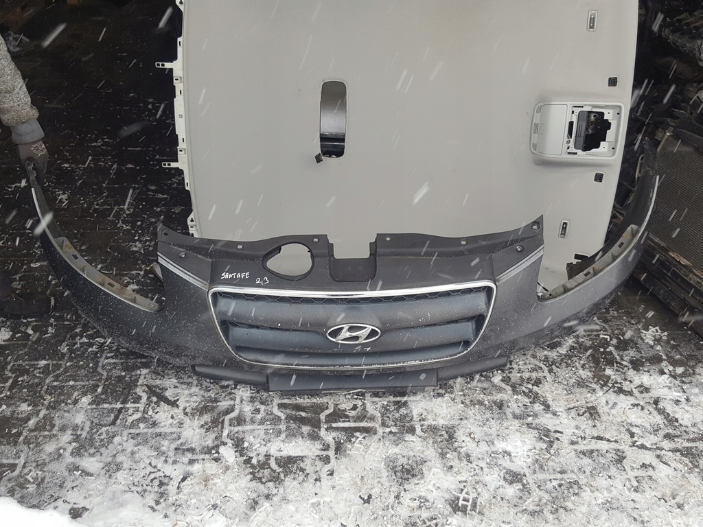 фото №6, Hyundai santa fe ii 06-09r бампер перед j2