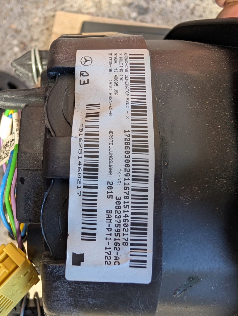 Mercedes gla x156 220 4 matic приборная панель панель  подушка безопасности комплект оригинал Доставка