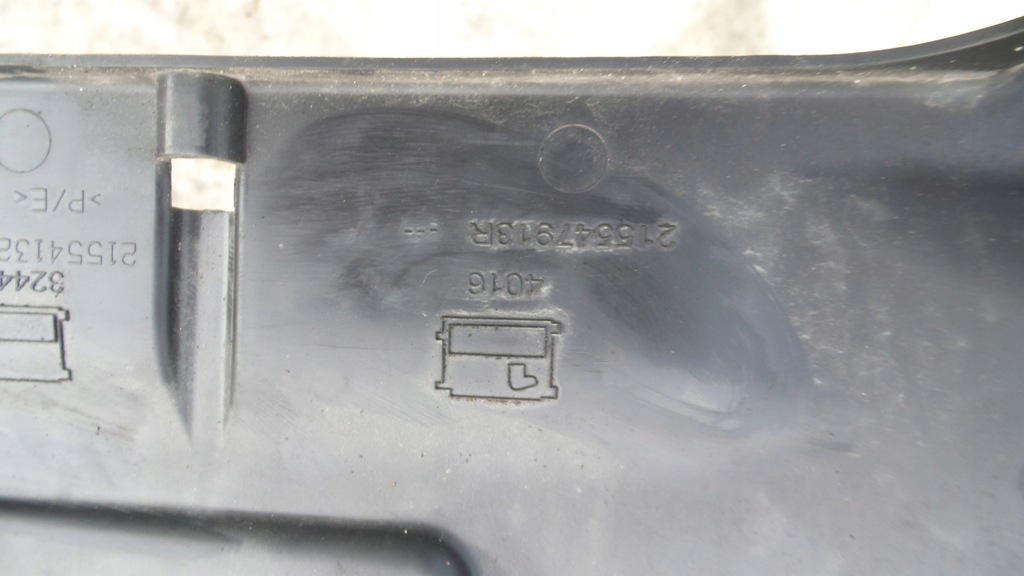 фото №6, Воздуховод воздуха защита поперечина впуск renault zoe