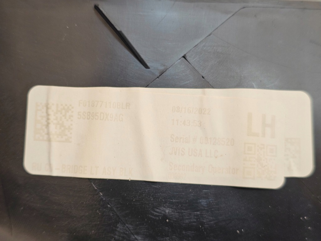 фото №9, Chrysler pacifica 17- молдинг скло ліва 5sb95dx9ag usa