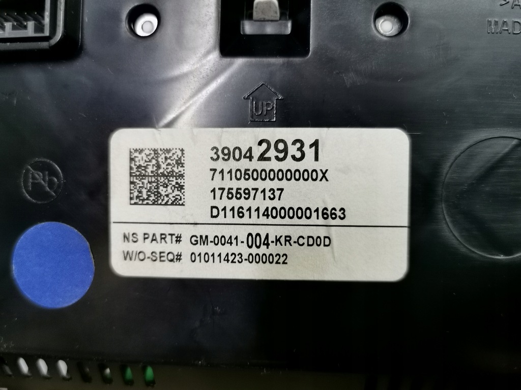 фото №8, Лічильник прилади opel astra v k 1.6 дизель