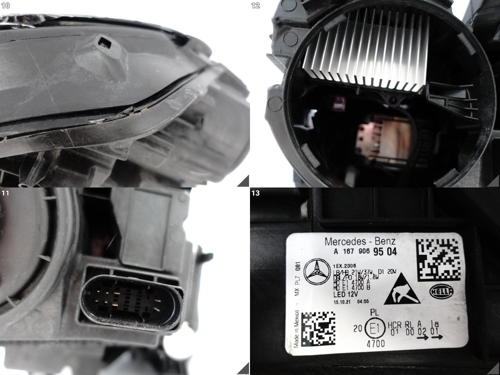 Mercedes gle w167 v167 c167 19- лампа full led high performance ліва перед Доставка