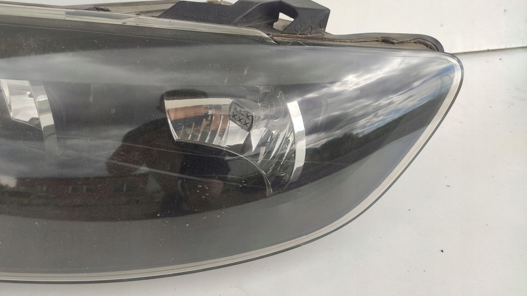 фото №10, Audi q7 4l лампа левый + правый перед uk kpl
