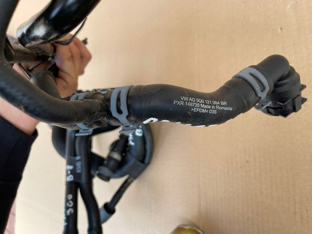 фото №4, Vw passat b8 шланг трубка wody