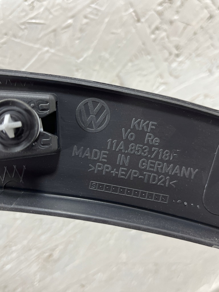 фото №8, Vw id4 id.4 молдинг накладка крыла перед правая оригинальный номер 11a853718f aso nowa !