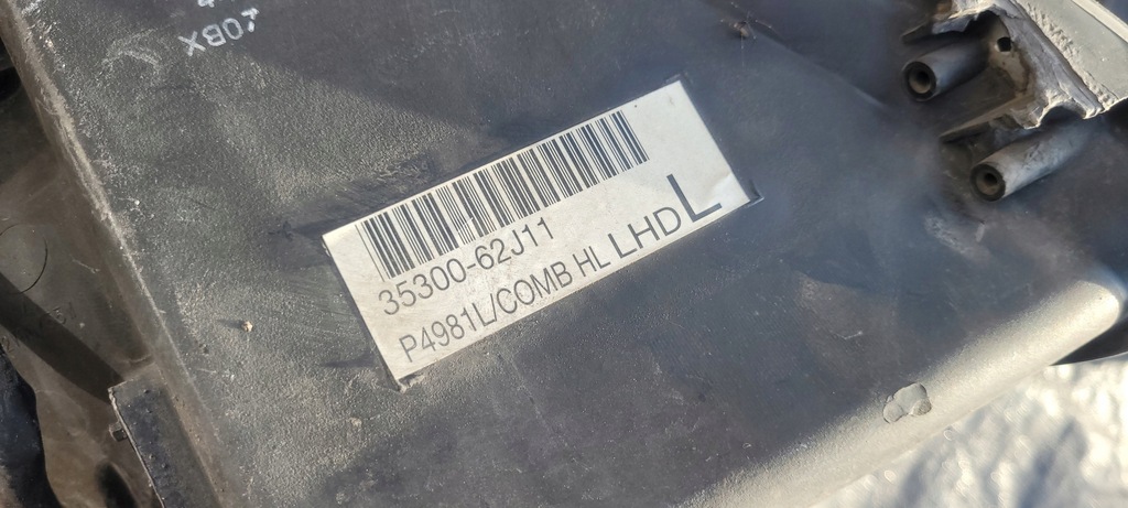 фото №10, Suzuki swift iv 4 лампа передняя левая фара левый / 1400