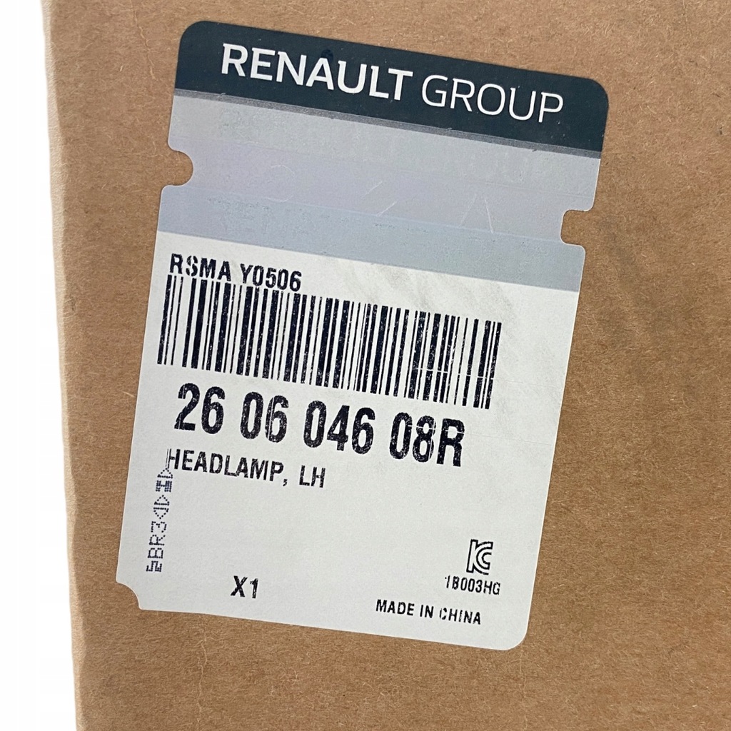 фото №14, Nowa лампа лівий перед renault koleos ii 260604608r