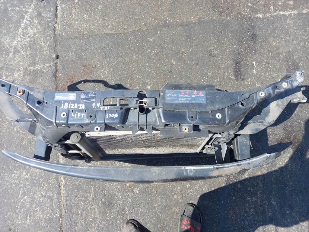 фото №8, Pas передний усилитель передний комплект радиатор seat ibiza iii lift