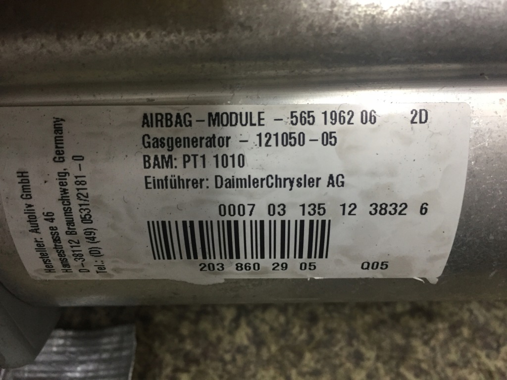 Mercedes w203 подушка водителя ремни перед задняя модуль подушка безопасности Киев
