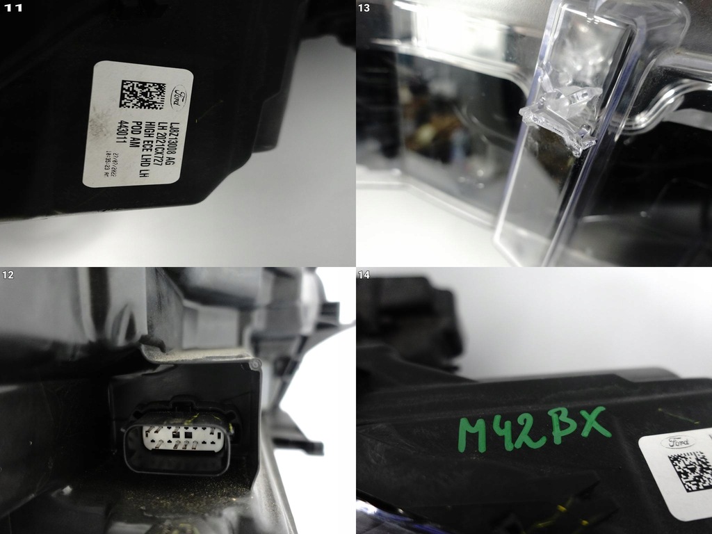 фото №12, Ford mustang mach-e cx727 20- лампа ліва full led перед high europa