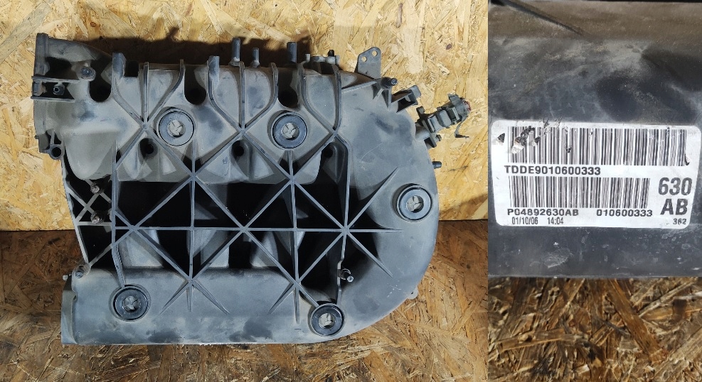 фото №1, Коллектор всасывающий chrysler pacifica 3.5 p04892630ab