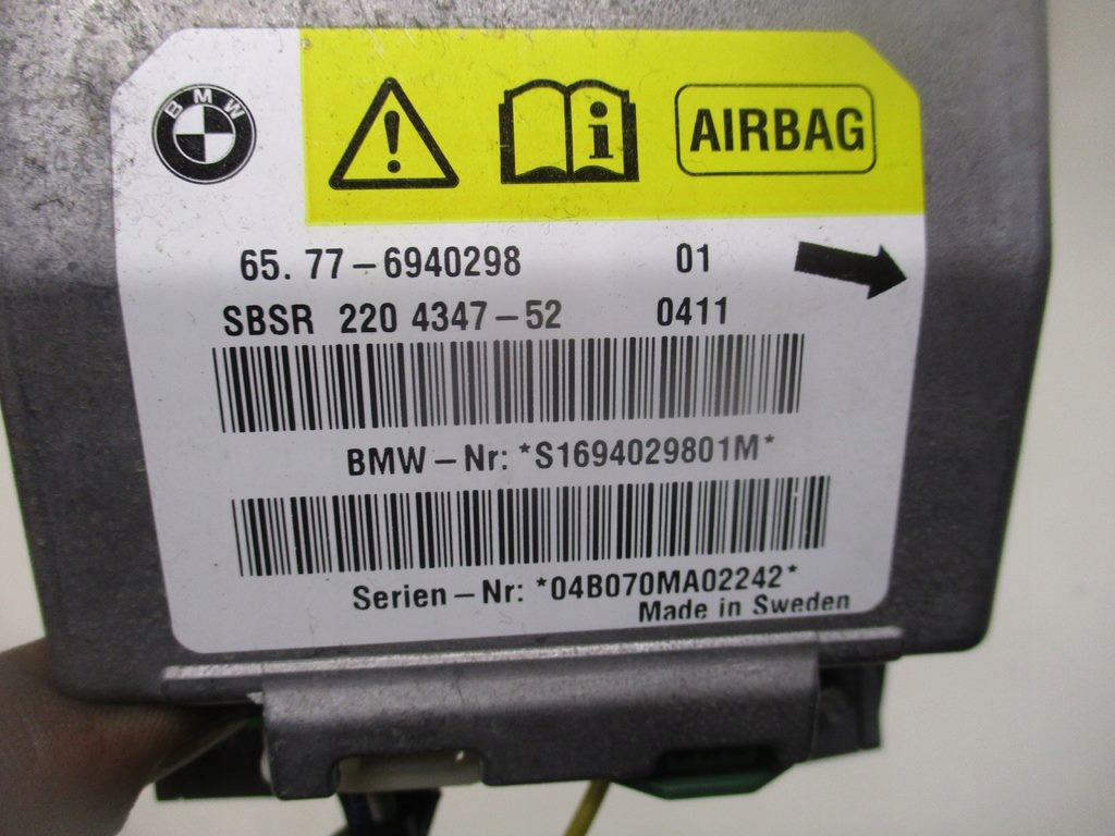 фото №2, Датчик air bag подушка безопасности bmw e60