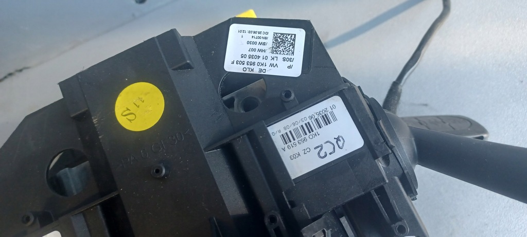 фото №12, Перемикач двірник touran volkswagen оригінальний номер 1k0953519a