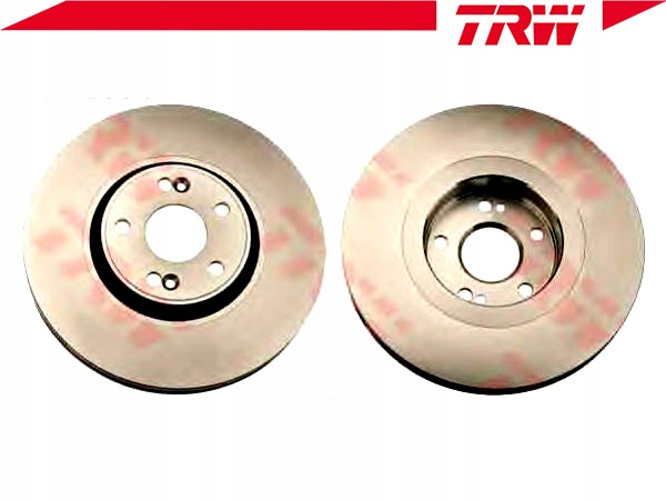 фото №2, Комплект диск гальмівних [trw]