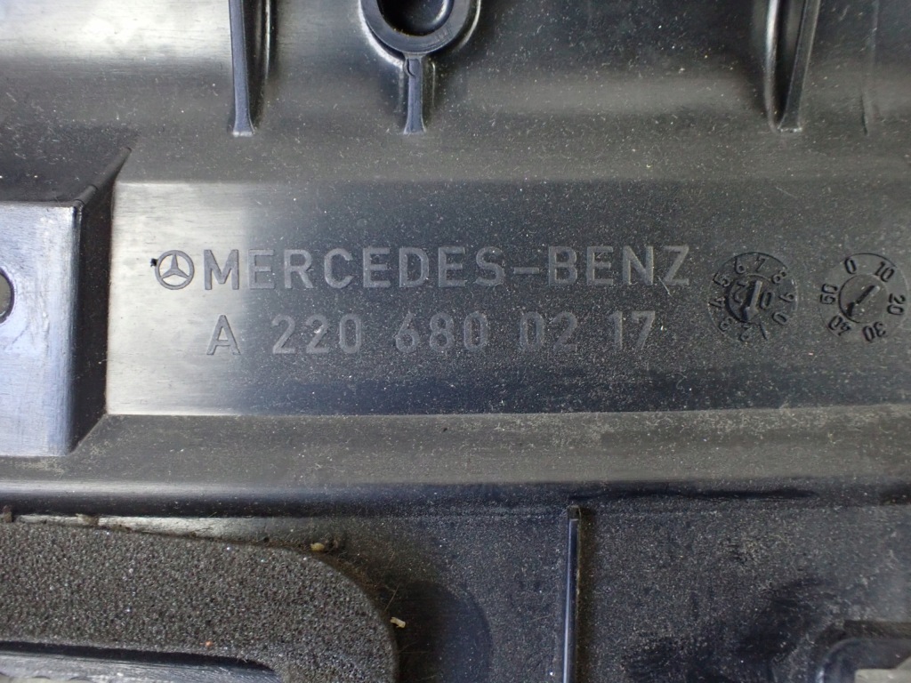 фото №9, Mercedes w220 панель панели приборной панели нижний правый