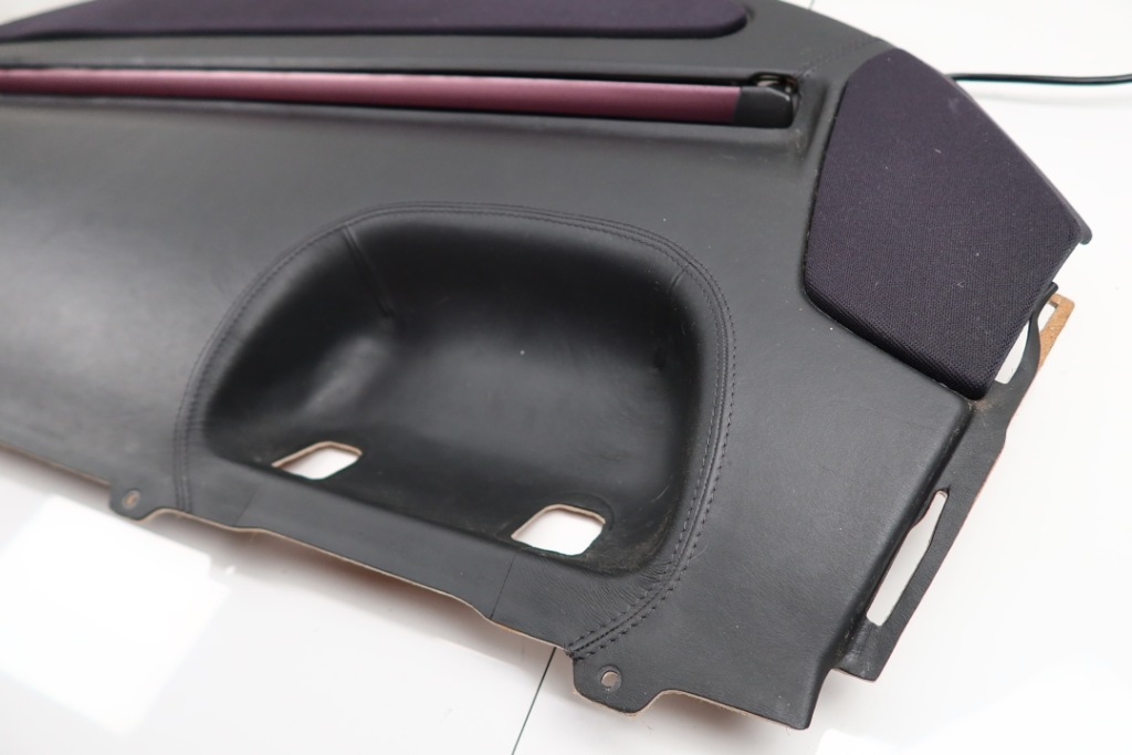 фото №6, Mercedes w215 cl шторка стекло задняя полка кожа кожаный 2156940042