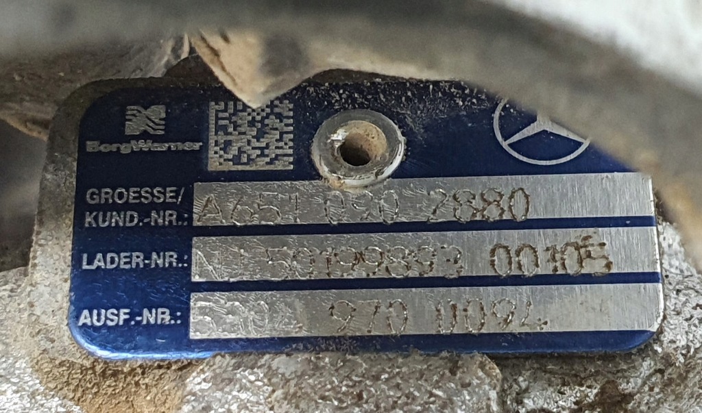 фото №7, Турбонагнітач турбіна mercedes glk x204 2.2 cdi