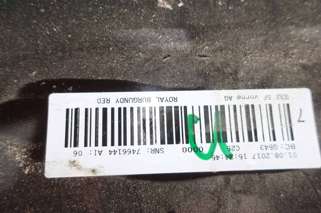 фото №10, Бампер перед передний bmw 6 g32 royal burgundy red 4 pdc