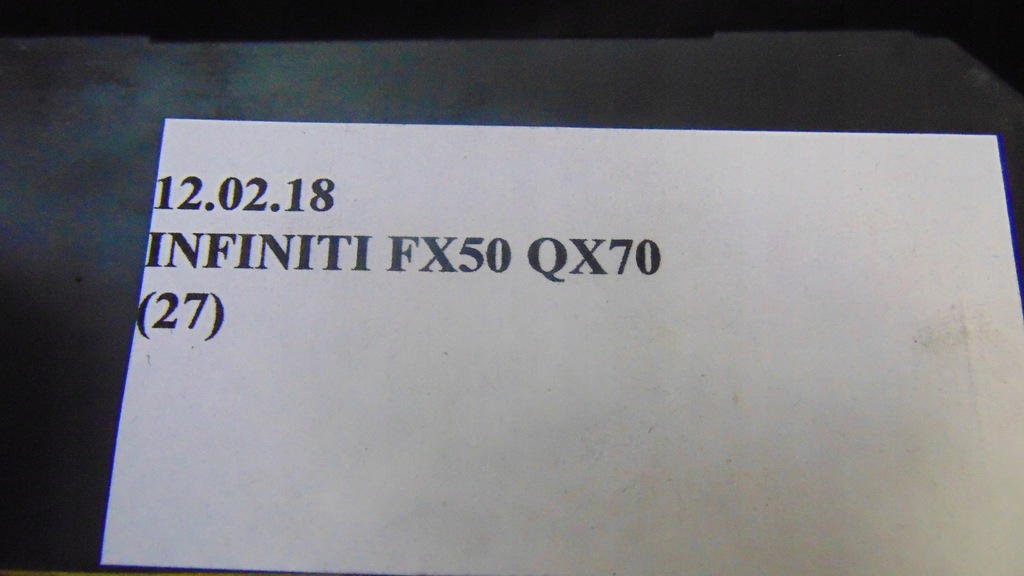 фото №7, Радар відстані infiniti fx50 284371ww3a